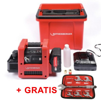 Rothenberger ROAIRVAC akumulátorová vákuová pumpa R32 2.0/5.0 CL