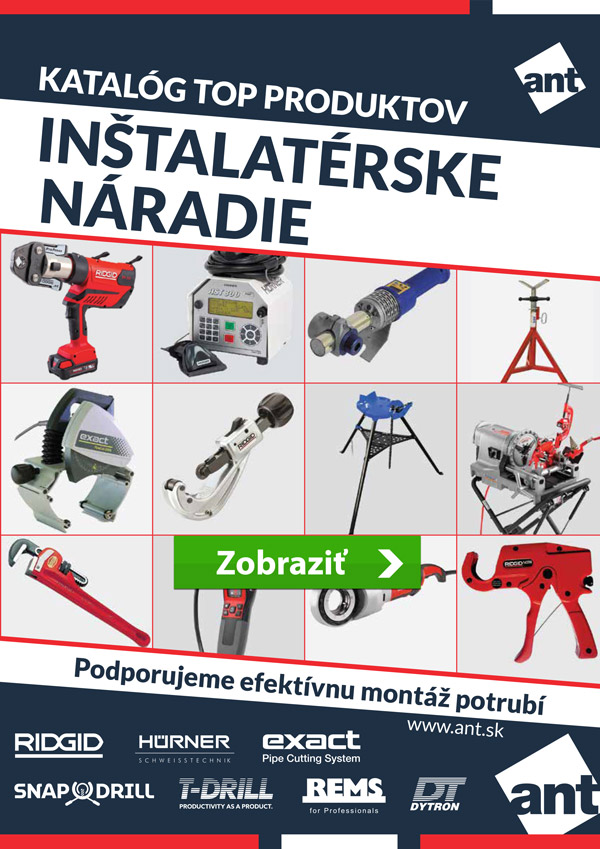Katalóg inštalatérskeho náradia